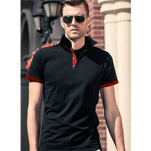 Polo unisex de manga corta de algodón y poliéster con logotipo personalizado impreso patrón sólido calidad OEM venta al por mayor camisas de talla grande para hombre - Product Image 5