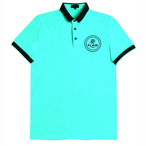 เสื้อยืดโปโลผ้าฝ้าย100% สำหรับผู้ชายขายดีผ้าคอตตอนสำหรับงานตามสั่งสีพื้นสไตล์ลำลองพิมพ์ลายน้ำหนัก180ก. - Product Image 5