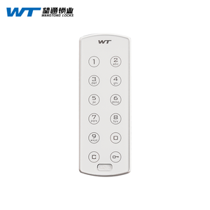 Keyless kỹ thuật số <span class=keywords><strong>9</strong></span> chữ số đen màu trắng tủ locker khóa cho kim loại bằng gỗ tủ - Product Image 4