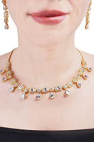 Superbes colliers en plaqué or 18 ct pour femmes bijoux en cz pour femmes colliers de bijoux mode bijoux en diamants américains