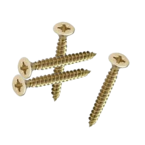 Vis à bois en acier inoxydable/acier de haute qualité, finition nickelée/zinguée, norme ISO, vente en gros OEM, emballage en sacs plastiques NGOC HUONG - Product Image 4