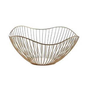 Cuencos decorativos de celosía de Metal abierto moderno, cestas anidadas, diseño de calado ecológico, precios bajos pulidos de alta calidad - Product Image 4