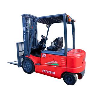 Chariot élévateur Heli d'occasion 7 tonnes, cabine entièrement fermée, moteur diesel, boîte de vitesses, pompe, roulement, élévateur industriel, faible kilométrage - Product Image 1