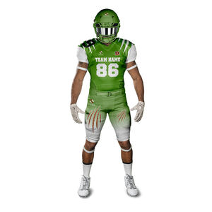 เสื้อฟุตบอลสำหรับผู้ใหญ่เสื้อกีฬาครึ่งแขนเสื้ออเมริกันผลิตจากปากีสถาน - Product Image 4