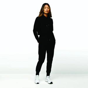 Wholesale 360 Gsm Fleece Full Zipper Drawstring Hoodie Oem Zipper Hoddle Turtleneck Zipper-up short hoodies for woman - Product Image 3