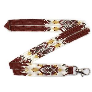 Lanières perlées de style Boho faites à la main sangles de cou en perles de rocaille personnalisées pour le travail et les cadeaux accepte les personnalisations - Product Image 6