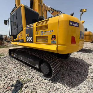 Excavadora de orugas de 20 toneladas Komatsu usada de excelente rendimiento, incluye cojinete de engranaje de motor a un precio barato - Product Image 1