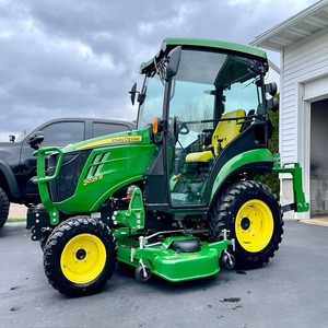 Best Price John Deeree 2025R 4WD <b>Walking</b> <b>Machinery</b> Tractor with Front Loader BackHoe and Lawn Mower - Product Image 1