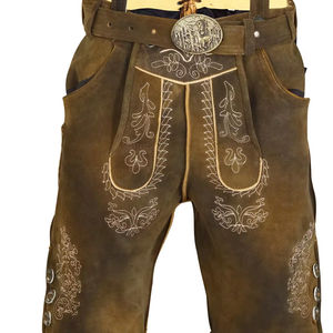 Alta calidad tradicional hombres mujeres Kurz trachten Lederhosen-Oktoberfest Lederhosen-bávaro - Product Image 1