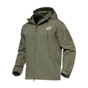 Meilleurs vêtements tactiques vert olive Acs uniforme Tenue De tactique veste zippée complète et pantalon tactique tissu doux imperméable - Product Image 2