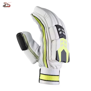 Guantes de bateo de cricket Mejor calidad Cuero ligero Logotipo personalizado Precio al por mayor de fábrica de Pakistán - Product Image 2