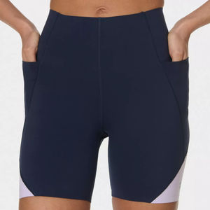 Short de yoga taille basse du fabricant Vêtements de sport sans couture Fermeture élastique Spandex/Nylon de haute qualité Toutes saisons Populaire Solide - Product Image 1