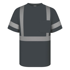 เสื้อเชิ้ตทำงานแขนสั้นทรงหลวมสบาย เสื้อเชิ้ตทำงานแขนสั้นสไตล์โมเดิร์นลำลองสไตล์ยูทิลิตี้ - Product Image 1