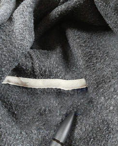 Sudadera con capucha de algodón orgánico transpirable y anticontracción básica patrón sólido Impresión digital para invierno - Product Image 3