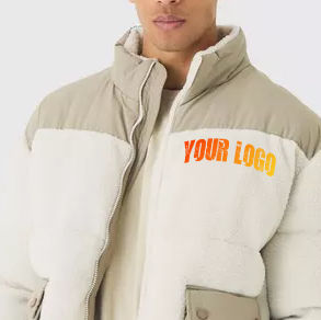 Men's <b>Thin</b> Hooded <b>Puffer</b> <b>Jacket</b> Winter Outdoor Eco-Friendly Waterproof Reversible Quick Dry Breathable 100% Nylon Custom Front - Product Image 2