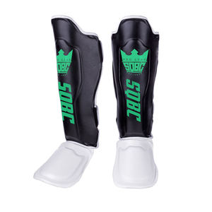 Vente à chaud Protège-tibia sur mesure Équipement de protection Logo personnalisé Protège-tibias Muay Thai Protège-tibia de boxe personnalisé - Product Image 2