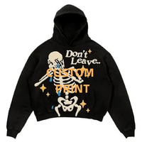 Sudadera con capucha de forro polar extragrande unisex con cremallera, estampado 3D de espuma Y2K, lavado vintage, gráfico personalizado y de peso pesado