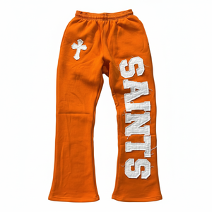 Pantalones Deportivos Casuales para Hombre y Mujer, Bordado Desgastado, 100% Algodón Felpa, 450 g/m², en Varios Colores, Calidad Pura a Precio Razonable - Product Image 3