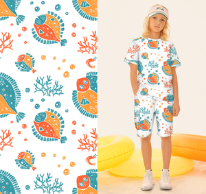 Tái chế Polyester Spandex UPF 50 người đàn ông của hydropeak Boardshorts <span class=keywords><strong>cocotex</strong></span> sợi vải - Product Image 4