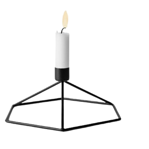<b>Black</b> Colored Iron Decorative <b>Candle</b> <b>Holder</b> Top Selling Attractive Table Top Home Decor Medium Size Metal <b>Candle</b> <b>Holder</b> - Product Image 4