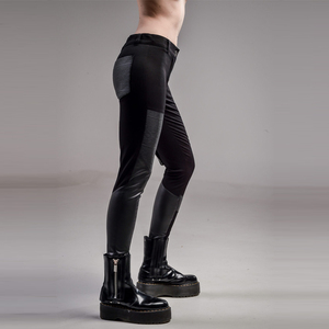 Pantalons d'hiver en PU évasés pour femmes, prix bas, haute qualité, tendance 2025, anti-rides, sportifs, longueur totale - Product Image 4