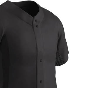 Camiseta Polo de corte Regular para hombre de talla grande, camiseta de béisbol Hipster de Hip Hop lisa en blanco, camiseta de béisbol de manga corta para hombre - Product Image 2