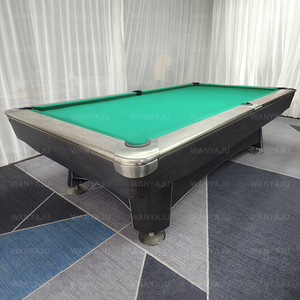 Lớn bán wanyaju nhà sản xuất 9ft hồ bơi bảng Slate giường thương mại với bóng trở lại hệ thống billiard bảng cho thanh trên bán - Product Image 2