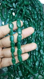 Cuentas de vidrio de colores verdes hechas a medida, en forma plana, adecuado para diseñadores de joyería y Tiendas de Cuentas - Product Image 5