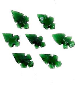 Punta de flecha verde de obsidiana tallada de alta calidad al por mayor, piedra preciosa natural para curar el amor, ágata, punta de flecha de cristal - Product Image 4