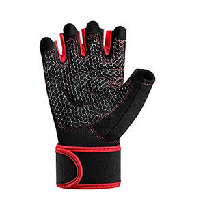 Gants d'haltérophilie pour gants d'entraînement de gymnastique Gants d'haltérophilie d'entraînement en cuir pour l'entraînement physique - Product Image 6