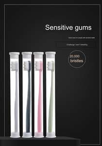 Cepillo de dientes suave cepillo de dientes para adultos cepillo de dientes manual tubo independiente ajuste cuidado gingival - Product Image 2