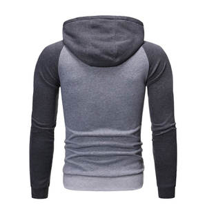 Sweat-shirts à capuche pour hommes de la meilleure qualité, nouveau style, 100% coton, manches longues, uni, teinture unie, polaire, hiver, faible MOQ, vente chaude - Product Image 5