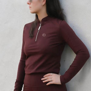 <b>Top</b> Selling Customized Women Horse Riding Shirts New Latest Design Equestrian Base Layer Clothing Made From <b>Mesh</b> Material - Product Image 2
