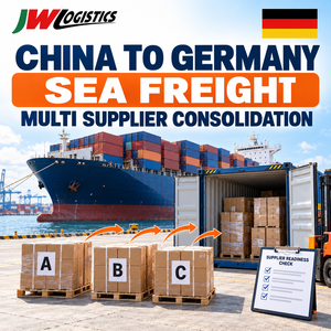 Agente di Spedizione Marittima LCL dalla Cina alla Germania per Consolidamento Merci da Fornitori Multipli - Product Image 1