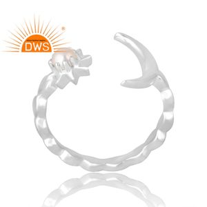 Best Selling 925 Sterling Silver Natural <b>Pearl</b> Gemstone <b>Ring</b> Custom Jewelry For Women Gift For Her - Product Image 1