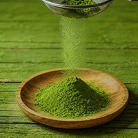 Poudre de thé vert matcha de qualité alimentaire pour l'industrie alimentaire et la production de boissons, norme européenne, vente en gros, approvisionnement OEM, EMT1A