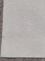 Plaques de parement en pierre naturelle flexible mince, blanc menthe, aspect sable, pour revêtement mural intérieur moderne, décoration d'hôtel, anti-acide