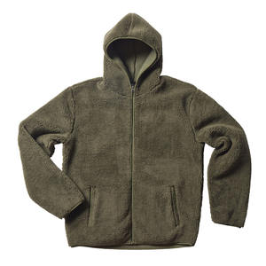 New Custom Made Premium <b>Sherpa</b> <b>Fleece</b> Zipper Unisex Winter <b>Jacket</b> Warm Stand Front Eco-Friendly Quick Dry Breathable OEM Service - Product Image 1