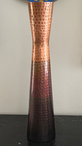 Venta al por mayor contemporáneo Chapado en cobre nuevo diseño Metal decorativo florero botella en forma de maceta decorativa de aluminio - Product Image 2