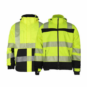 Factory Direct Supply Winter Work Wear <b>Jacket</b> For Men Thick <b>Padded</b> <b>Waterproof</b> Windproof Safety Outerwear - Product Image 1