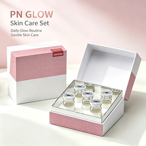 บริการบรรจุภัณฑ์แบบกำหนดเองสำหรับผลิตภัณฑ์ดูแลผิวหน้าแบบขายส่ง PN GLOW ขนาด 5 มล. ขวดโพลีนิวคลีโอไทด์คอมเพล็กซ์ - Product Image 1