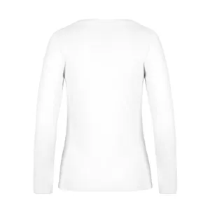 Camiseta Promocional Personalizada B&C # E190 LSL para Mujer para Merchandising - Product Image 2