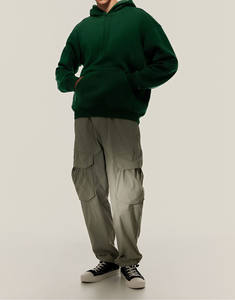 OEM de alta calidad Plain Heavyweight Fleece Logo Impreso Algodón Oversize Custom Unisex Hoodies Mens Black Hoodies para el invierno - Product Image 6