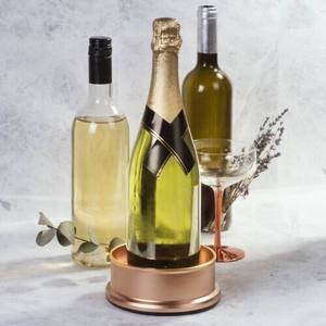 Artistic Metal <b>Wine</b> Bottle <b>Coaster</b> With New Design Ideal For Barware Homes Restaurants Tabletop Decor Bottle <b>Coasters</b> - Product Image 4