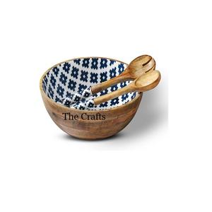 Tazón de Sopa de Diseño Más Reciente con Tenedor y Cuchara, Tazón Redondo Estampado para Servir, para Utensilios de Cocina y Vajilla - Product Image 1