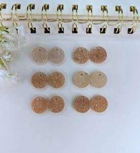 Paires Druzy rondes faites à la main pour boucles d'oreilles bijoux en cristal naturel approvisionnement IGI certifié accessoires d'occasion de mariage en gros - Product Image 6