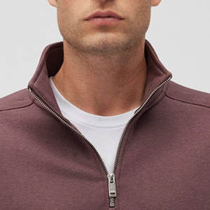 <b>Top</b> Selling Durable Material High Quality <b>Men</b> Quarter <b>Zips</b> Lightweight Breathable <b>Men</b> Quarter <b>Zips</b> - Product Image 5