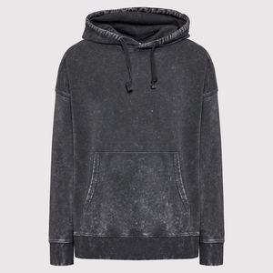 Sweat-shirt à capuche oversize délavé à l'acide de haute qualité pour adulte 2026 - Product Image 4