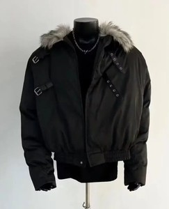 Customize Hooded Design <b>Sheepskin</b> <b>Jackets</b> Stylish Zipper Wholesale <b>Jacket</b> For <b>Men</b> Premium Quality Leather Fashion <b>Jacket</b> - Product Image 3