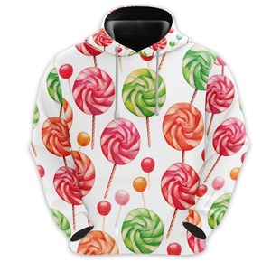 High Quality <b>Rainbow</b> Candy 3D Print <b>Hoodies</b> for Men Fashion Design Pullovers Sweets Snack Graphic Sweatshirts - Product Image 4